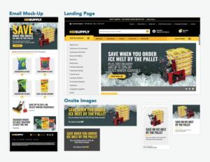 Hd Supply Onsite images and Landing Page Design
